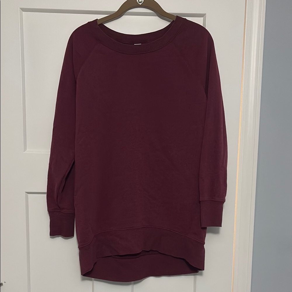 Burgundy Long Sleeve Sweater size: XS